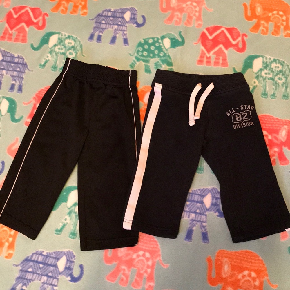2 pair infant boy pants
